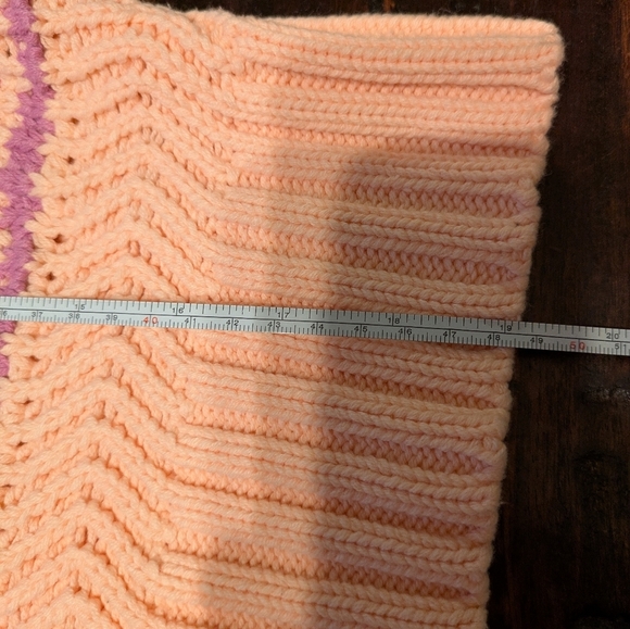 &merci Striped Knit Sleeveless Sweater L - Picture 10 of 14